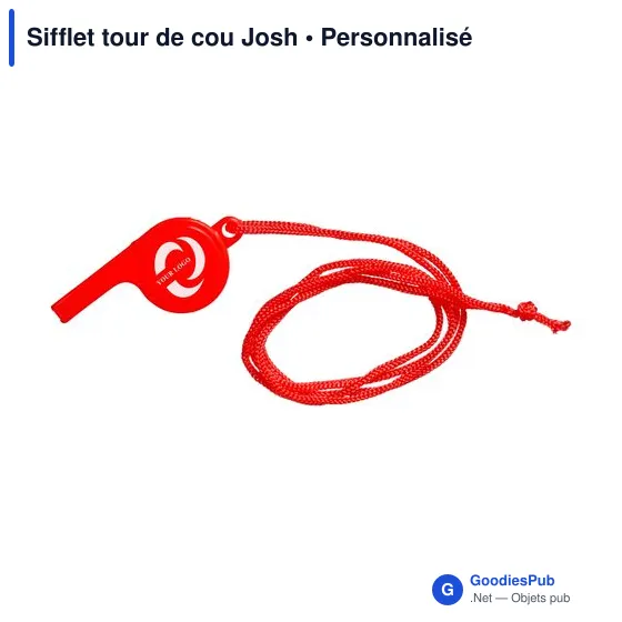 Sifflet tour de cou Josh - Image 12