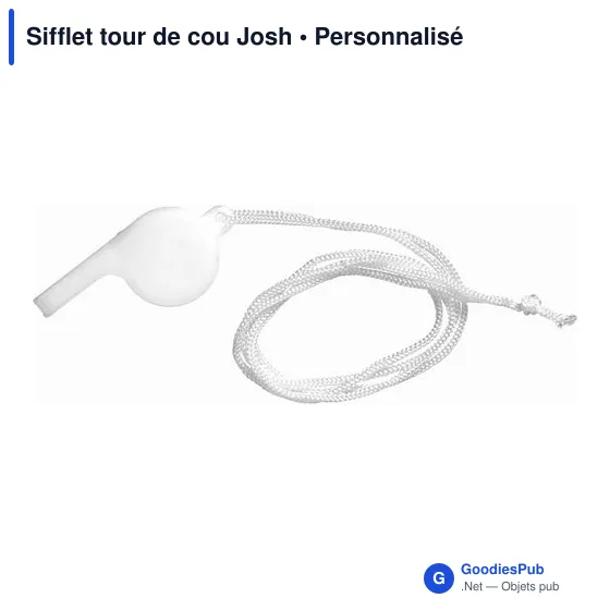 Sifflet tour de cou Josh - Image 4
