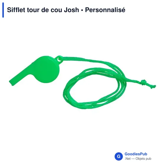 Sifflet tour de cou Josh - Image 8