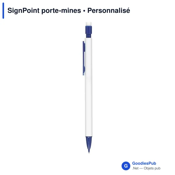 Porte-mines personnalisable SignPoint avec logo - Image 1