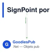 Porte-mines personnalisable SignPoint avec logo - Miniature 3