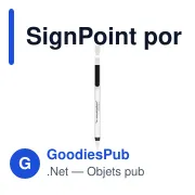 Porte-mines personnalisable SignPoint avec logo - Miniature 6