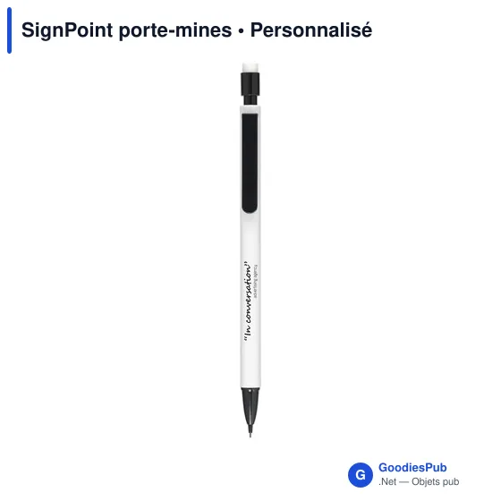 Porte-mines personnalisable SignPoint avec logo - Image 6