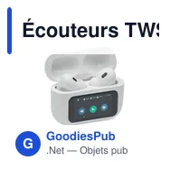 Écouteurs TWS personnalisables avec logo - SILENCIO - Miniature 5