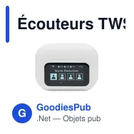 Écouteurs TWS personnalisables avec logo - SILENCIO - Miniature 7