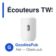Écouteurs TWS personnalisables avec logo - SILENCIO - Miniature 10