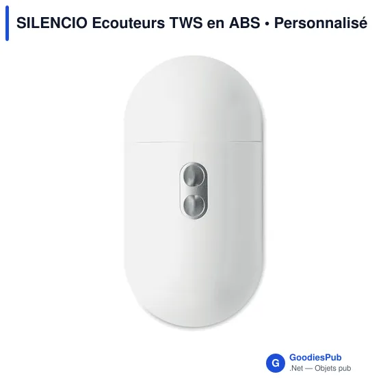 Écouteurs TWS personnalisables avec logo - SILENCIO - Image 10