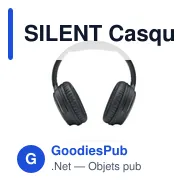 SILENT Casque pliable ANC - Miniature 3