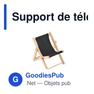 Support de téléphone personnalisable avec logo pour entreprise - Miniature 1