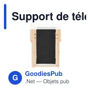 Support de téléphone personnalisable avec logo pour entreprise - Miniature 2