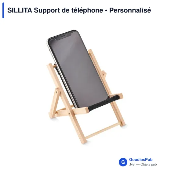 Support de téléphone personnalisable avec logo pour entreprise - Image 3