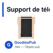 Support de téléphone personnalisable avec logo pour entreprise - Miniature 4