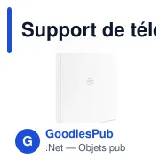 Support de téléphone personnalisable avec logo pour entreprise - Miniature 6