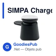 Chargeur sans fil 3 en 1 personnalisable avec logo - SIMPA - Miniature 7