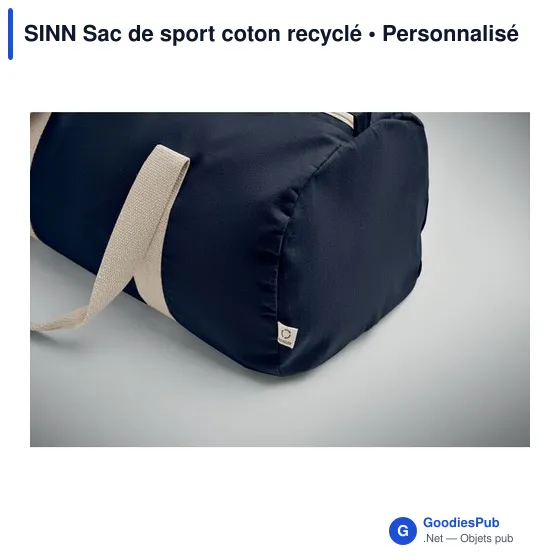 SINN Sac de sport coton recyclé - Image 12