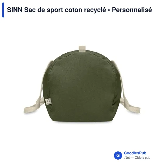SINN Sac de sport coton recyclé - Image 4