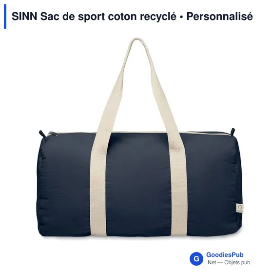 SINN Sac de sport coton recyclé - Image 10
