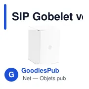 SIP Gobelet verre et paille 400ml - Miniature 6