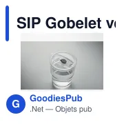 SIP Gobelet verre et paille 400ml - Miniature 7