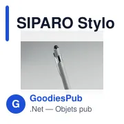 Stylo bille personnalisable en aluminium recyclé avec logo - SIPARO - Miniature 7