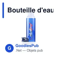 Bouteille d'eau personnalisable Sirius 650 ml avec logo - Miniature 10