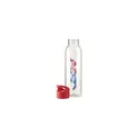 Variante rouge - Bouteille d'eau personnalisable Sirius 650 ml avec logo