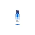 Variante bleu - Bouteille d'eau personnalisable Sirius GRS RPET 650 ml avec logo