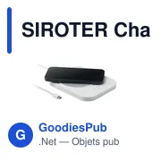 Chargeur chauffe-tasse personnalisable SIROTER avec logo - Miniature 3