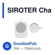 Chargeur chauffe-tasse personnalisable SIROTER avec logo - Miniature 8