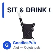 SIT & DRINK Chaise pliable / glacière - Miniature 5