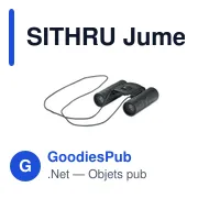 SITHRU Jumelles compactes et légères - Miniature 3