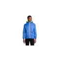 Variante bleu royal - Veste coupe-vent personnalisable SKATE avec logo