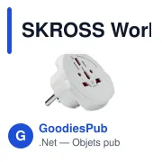 SKROSS World to EU. 3-pole - Miniature 1