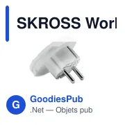 SKROSS World to EU. 3-pole - Miniature 2