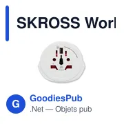 SKROSS World to EU. 3-pole - Miniature 3