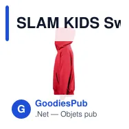 SLAM KIDS Sweat Capuche - Miniature 3