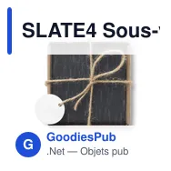 SLATE4 Sous-verres en ardoise - Miniature 5