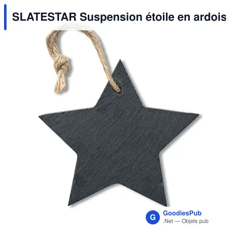 SLATESTAR Suspension étoile en ardoise