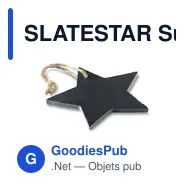 SLATESTAR Suspension étoile en ardoise - Miniature 2