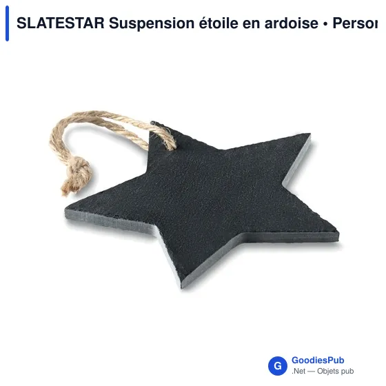 SLATESTAR Suspension étoile en ardoise - Image 2