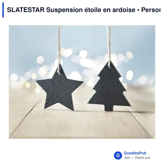 SLATESTAR Suspension étoile en ardoise - Image 5