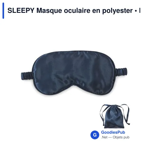 SLEEPY Masque oculaire en polyester