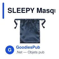 SLEEPY Masque oculaire en polyester - Miniature 3