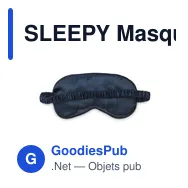SLEEPY Masque oculaire en polyester - Miniature 4