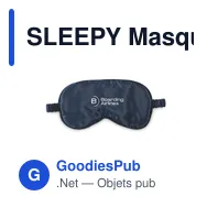 SLEEPY Masque oculaire en polyester - Miniature 5