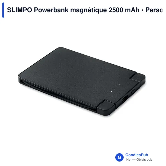 SLIMPO Powerbank magnétique 2500 mAh - Image 3