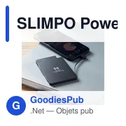 SLIMPO Powerbank magnétique 2500 mAh - Miniature 4