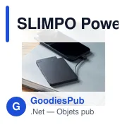 SLIMPO Powerbank magnétique 2500 mAh - Miniature 5