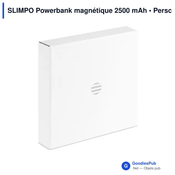 SLIMPO Powerbank magnétique 2500 mAh - Image 7