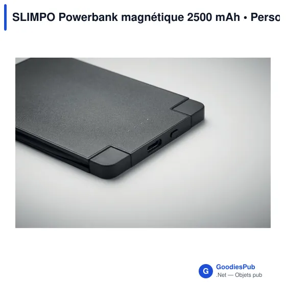 SLIMPO Powerbank magnétique 2500 mAh - Image 8